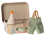 Maileg Clown Clothes in Suitcase, Little Brother Mouse