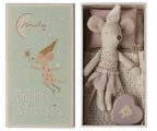 Maileg Tooth Fairy, Mouse - Little Sister in Matchbox