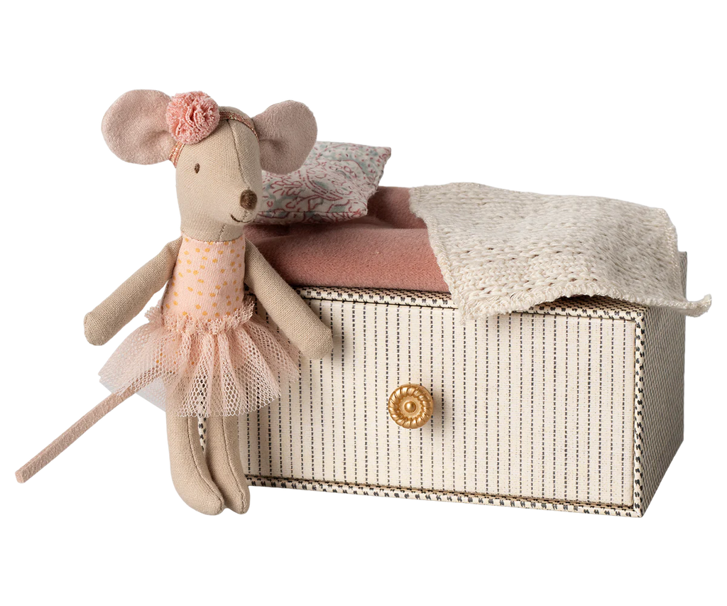 Maileg - Dance Mouse in Daybed, Little Sister