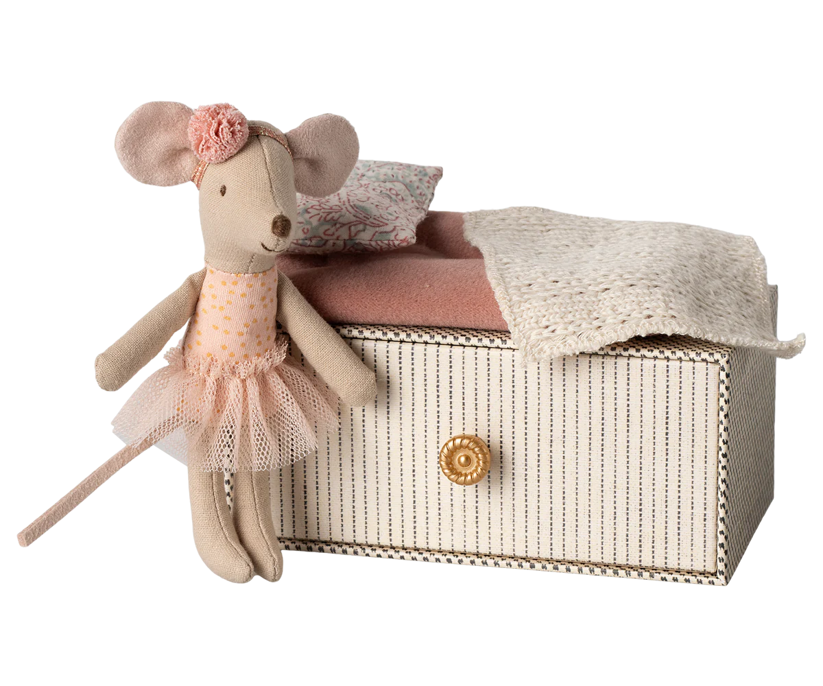 Maileg - Dance Mouse in Daybed, Little Sister