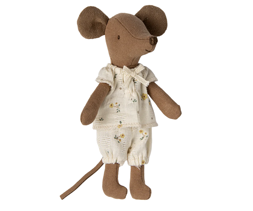 Maileg Big Sister Mouse in a Matchbox + Pajamas