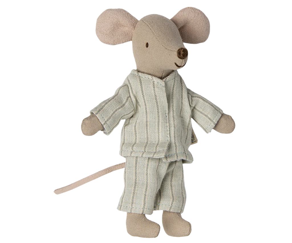 Maileg Big Brother Mouse in a Matchbox - Mint