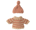 Maileg Knitted Sweater and Hat - Big Sister Mouse