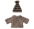 Maileg Knitted Sweater and Hat - Big Brother, Mouse