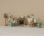 Maileg - Twins, Baby Mice in Matchbox