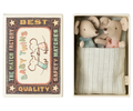 Maileg - Twins, Baby Mice in Matchbox