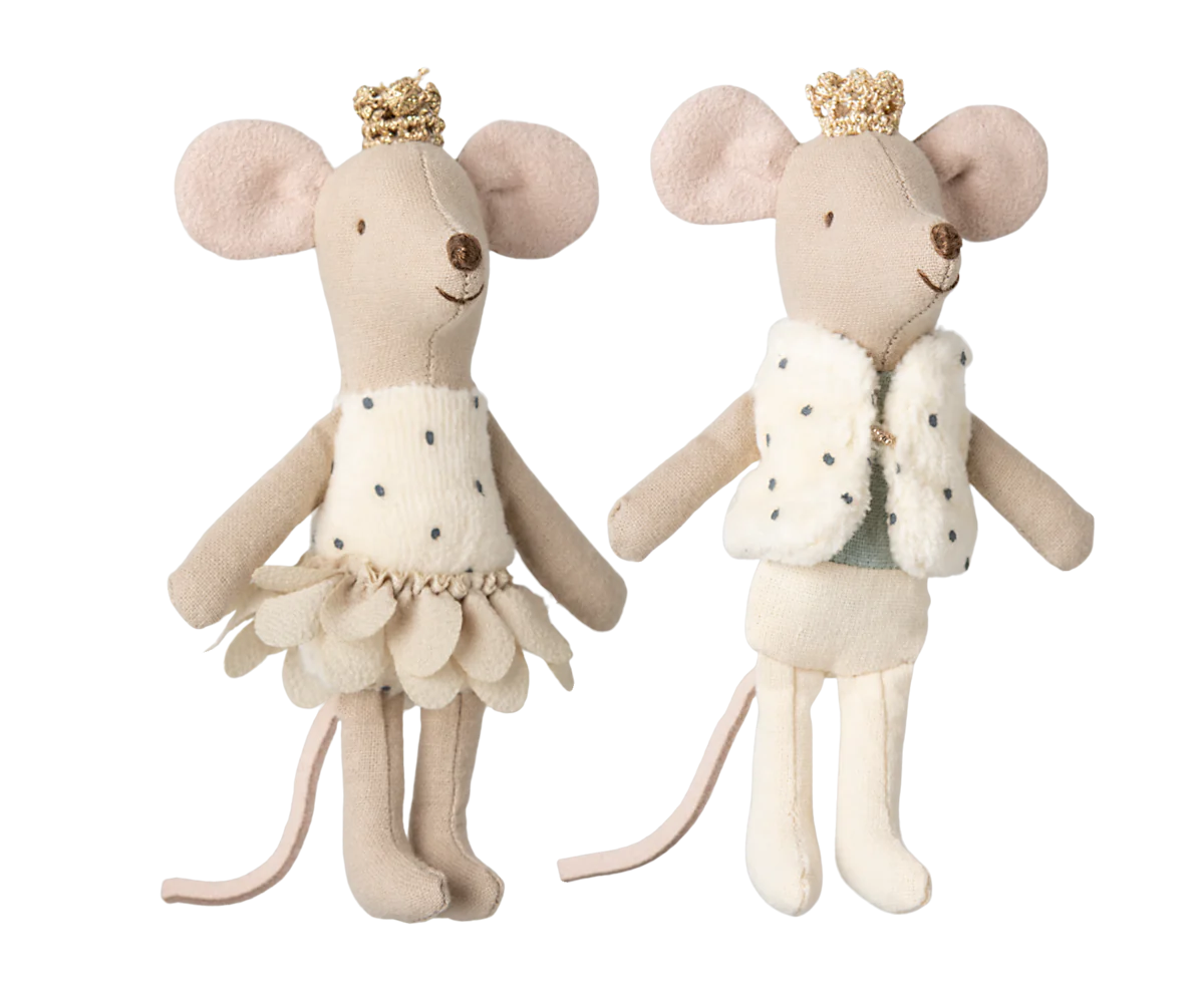 Maileg - Royal Twins, Little Sister and Brother in Matchbox