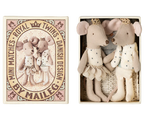 Maileg - Royal Twins, Little Sister and Brother in Matchbox