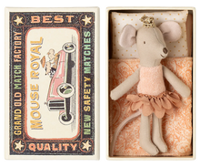 Load image into Gallery viewer, Maileg - Princess Mouse, Little Sister in Matchbox
