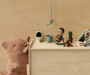Maileg - Cowboy Mouse on Rocking Horse, Little Brother