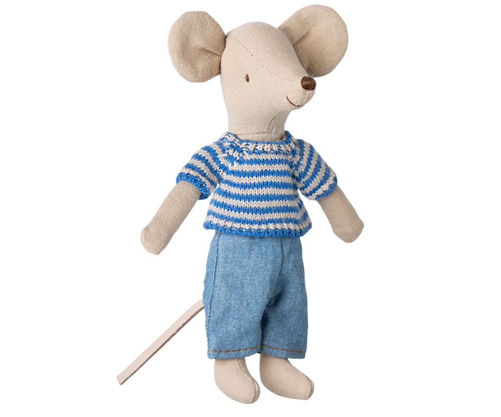Maileg Knitted Sweater & Pants, Big Brother Mouse