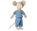 Maileg Knitted Sweater & Pants, Big Brother Mouse