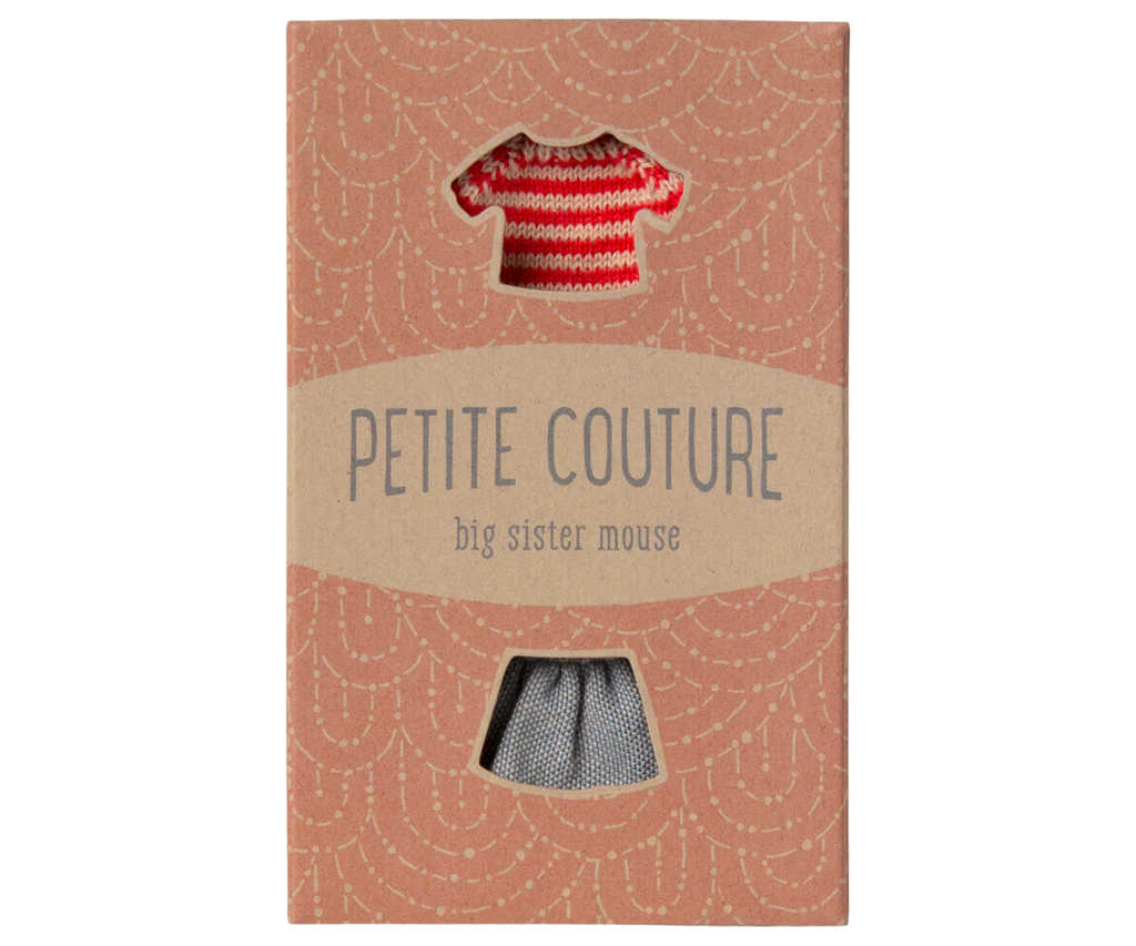Maileg - Knitted Sweater and Skirt, Big Sister