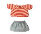 Maileg - Knitted Sweater and Skirt, Big Sister
