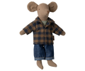 Maileg Dad Mouse, Light Brown