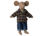 Maileg Dad Mouse, Light Brown