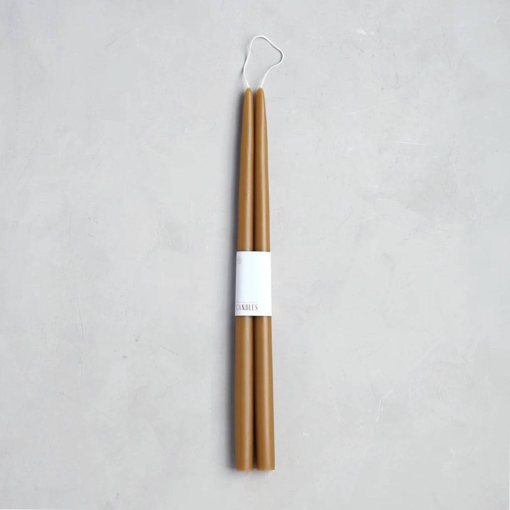 The Floral Society - 18" Dipped Taper Candles | Miel