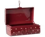 Maileg Storage Suitcase Small - Red with Dots