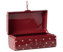 Load image into Gallery viewer, Maileg Storage Suitcase Small - Red with Dots
