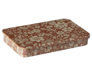 Maileg Metal Box with Sliding Lid - Blossom Heather