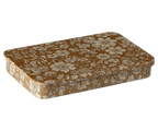 Maileg Metal Box with Sliding Lid - Blossom Ocher