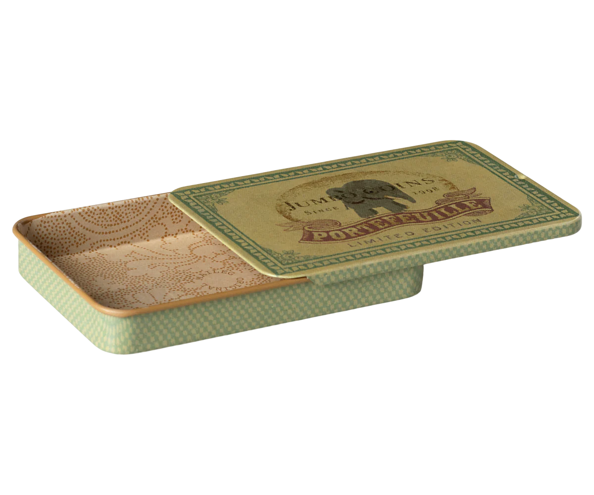Maileg Metal Box with Sliding Lid - Jumbo Coins