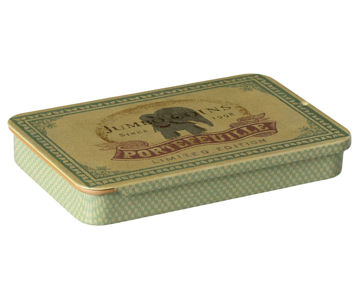 Maileg Metal Box with Sliding Lid - Jumbo Coins