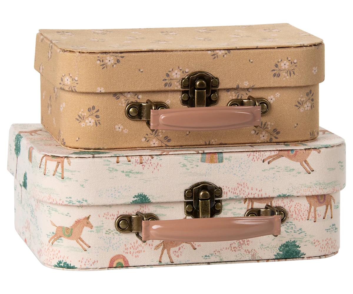 Maileg Suitcase set, 2pcs. - Unicorn