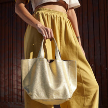 Load image into Gallery viewer, Tracey Tanner - Iridescent Rebecca Tote | Distress Hologram Sky
