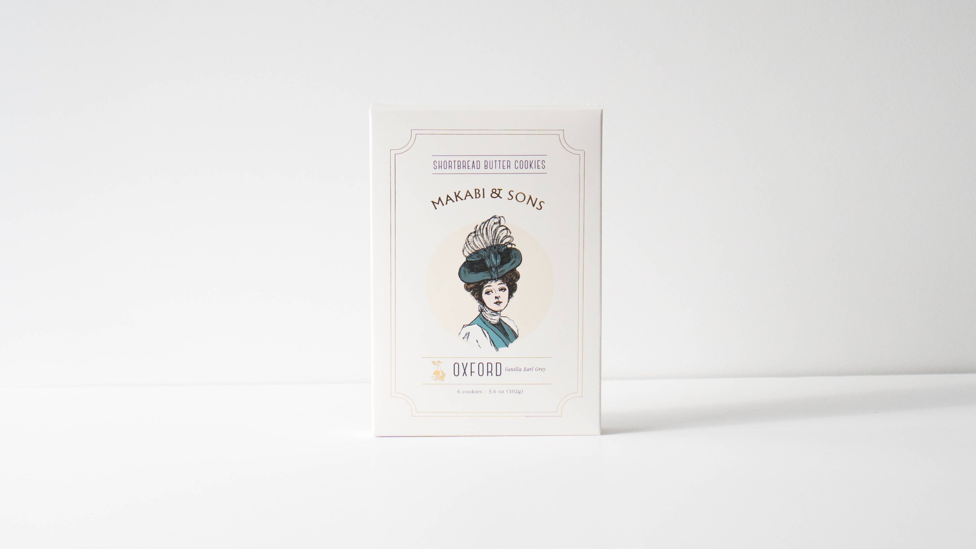 Makabi & Sons - Vanilla Earl Grey Cookies -  Oxford