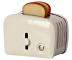 Maileg Mini Toaster and Bread - Off-White