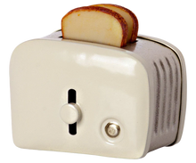 Load image into Gallery viewer, Maileg Mini Toaster and Bread - Off-White
