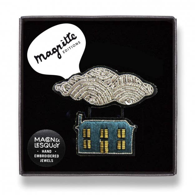 Macon & Lesquoy - Brooch - Flying House