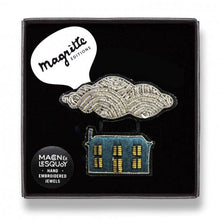 Load image into Gallery viewer, Macon &amp; Lesquoy - Brooch - Flying House
