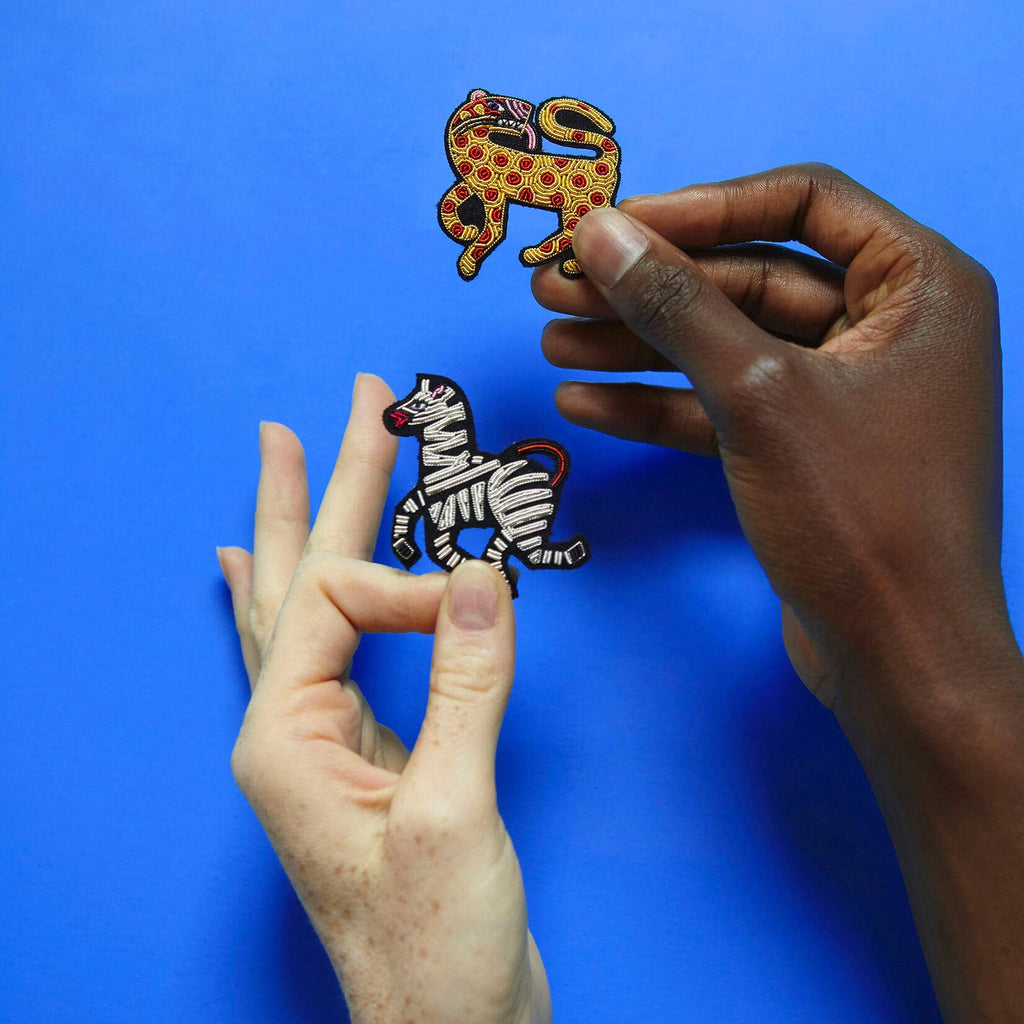 Macon & Lesquoy - Brooch - Leopard