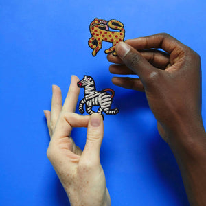Macon & Lesquoy - Brooch - Leopard