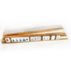 Peace Love Mahjong - Mahjong Racks + Pushers (Set of 4) | Aqua