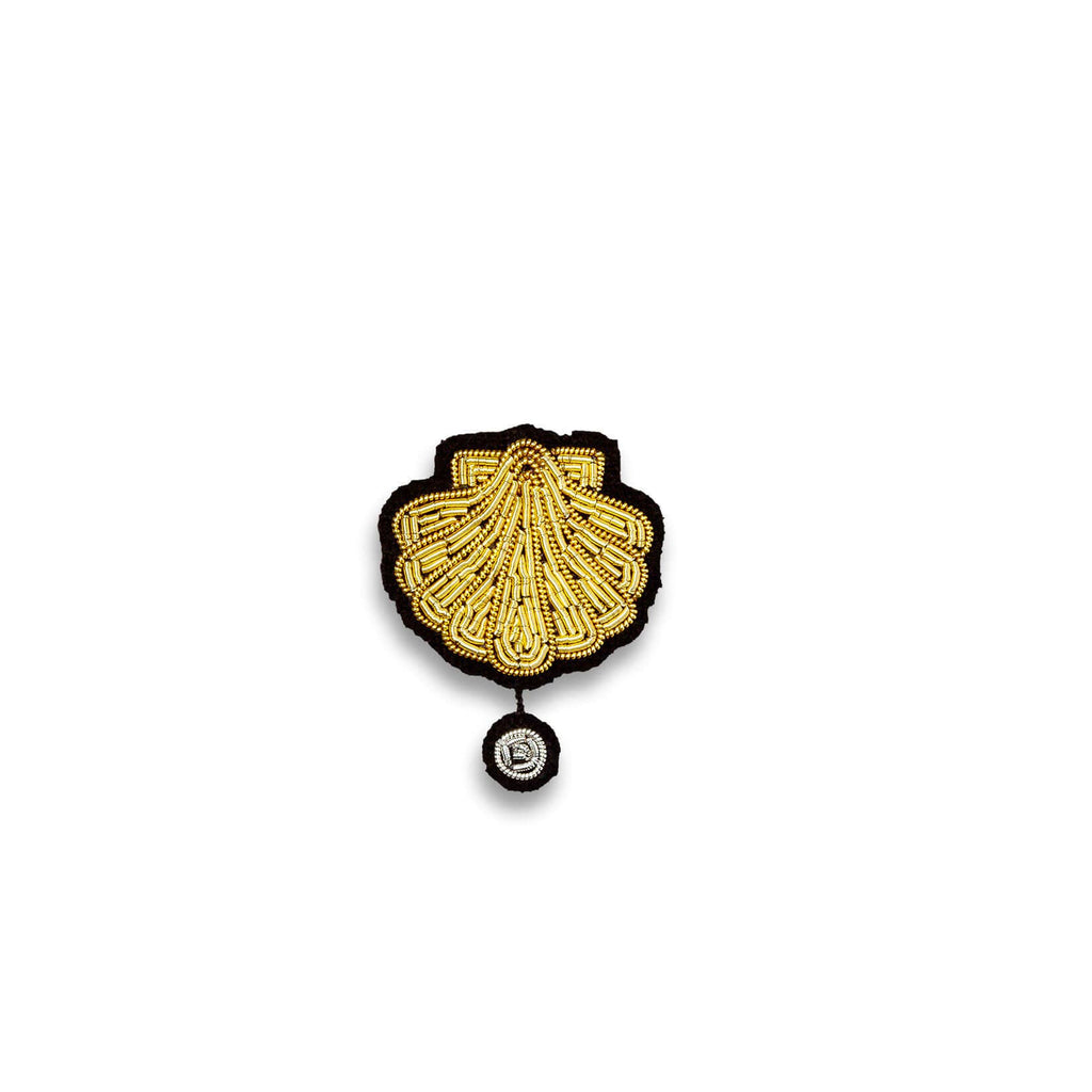 Macon & Lesquoy - Brooch - Scallop + Pearl
