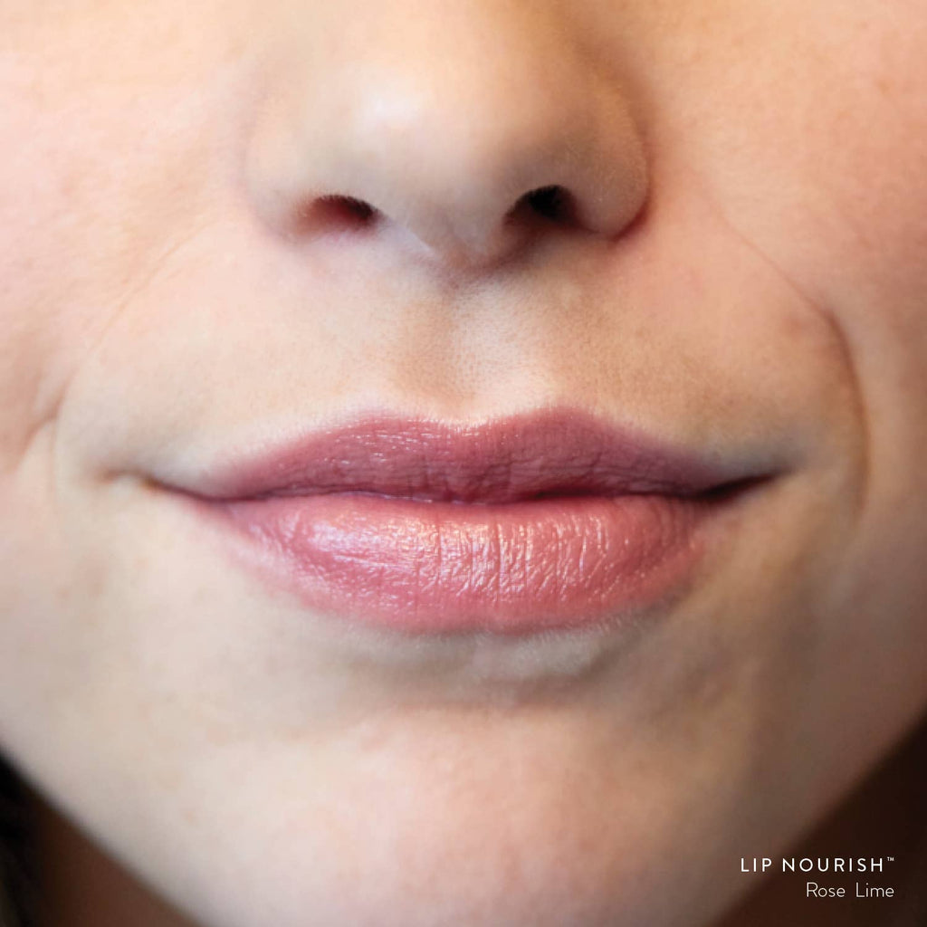 LÜK BEAUTIFOOD - Bon Bon: The Perfect Nude | Rose Lime Lip Nourish