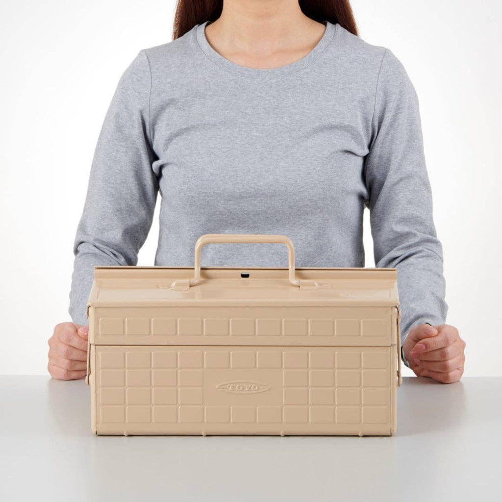 Toyo Steel Cantilever Toolbox | ST-350 - White