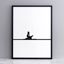 Load image into Gallery viewer, HAM - DJ Rabbit Print
