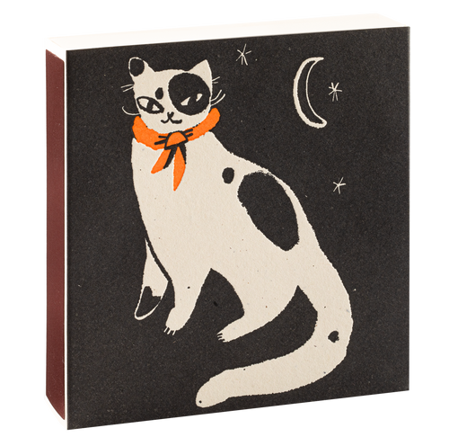 Archivist Keepsake Matchbox - Black Spotted Kitten