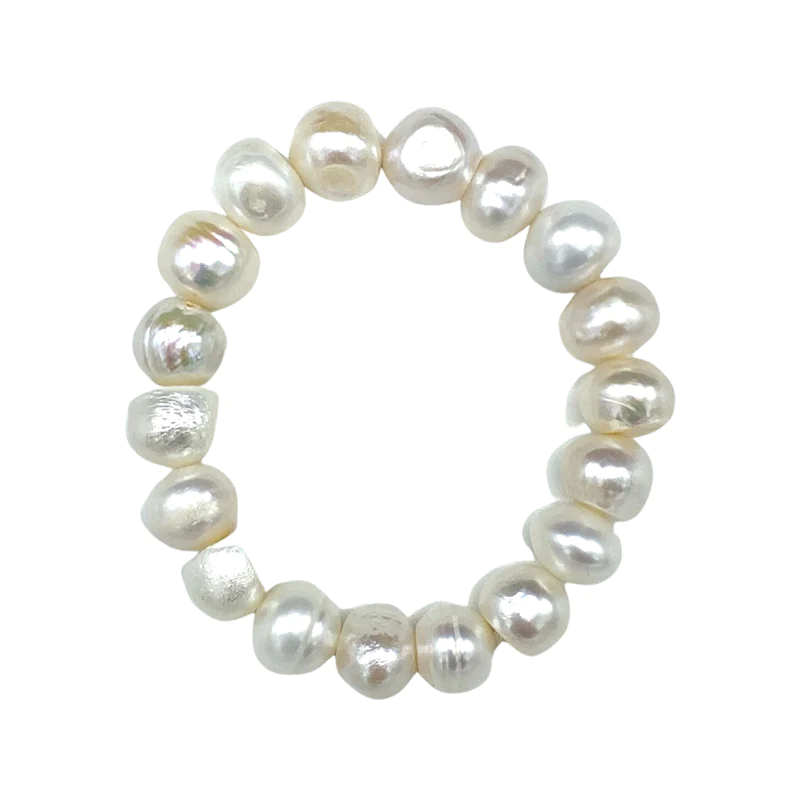 Bam Bam Stretch Bracelet | White