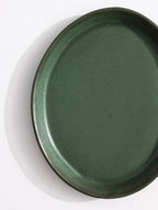 Haand Oval Platter - Ripple | 13 in - Fern