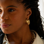 Capucine De Wulf Berry Classic Medium Hoop Earrings - Gold