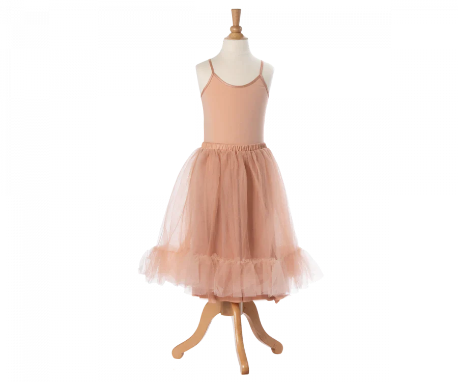Maileg Princess Tulle Skirt 6-8 years - Melon