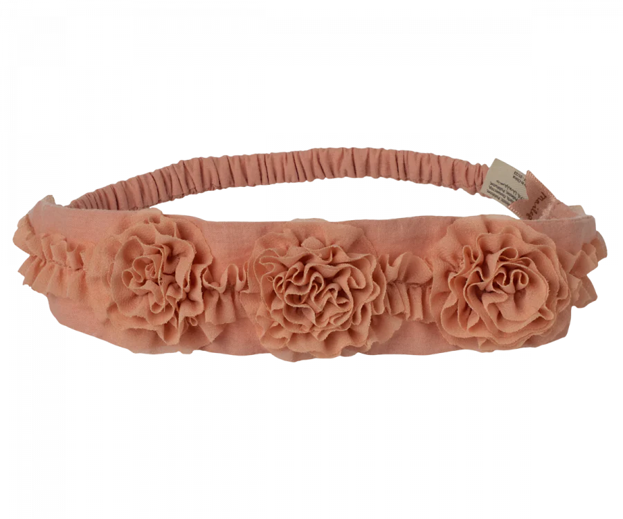 Maileg Headband Flower - Melon