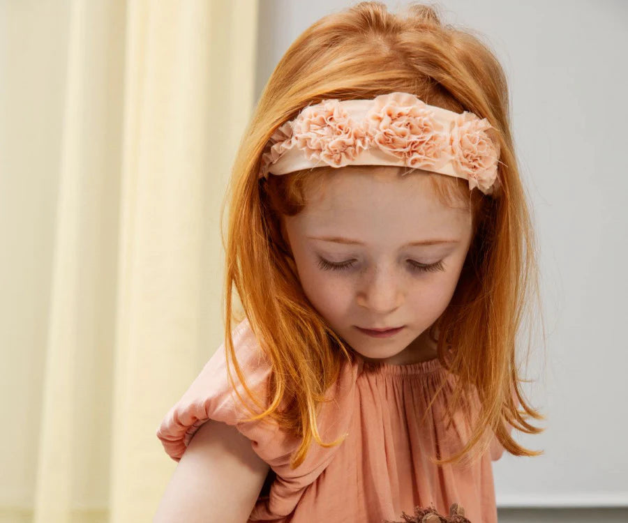 Maileg Headband Flower - Melon