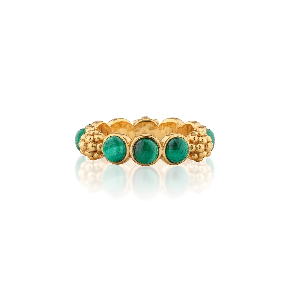 Capucine De Wulf Berry Gem Ring - Malachite *