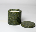 Poured New York - MOSS MARBLE CANDLE: Cypress Chill
